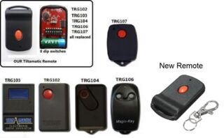 Ahi Trv-300 Keyring Garage Door Remote